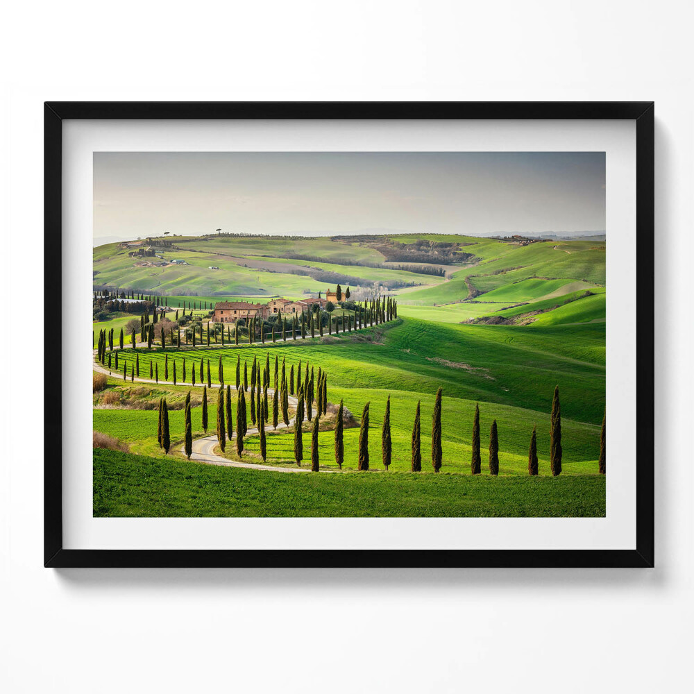 Tablou rama Peisaj cu atmosferă italiană