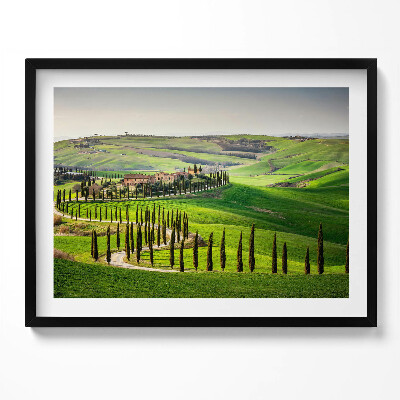 Tablou rama Peisaj cu atmosferă italiană