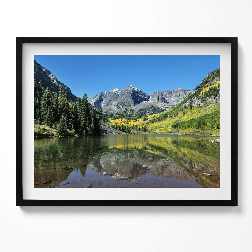 Tablou rama Munți și păduri lacustre