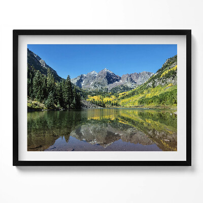 Tablou rama Munți și păduri lacustre