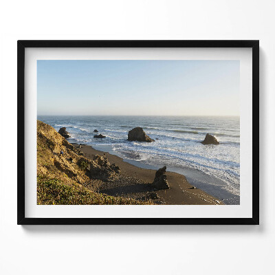 Tablou living cu rama Peisaj de pe litoral