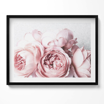 Tablou rama Buchet romantic delicat de flori