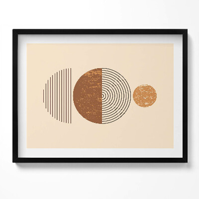 Tablou rama Artă boho geometrică