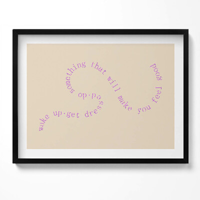 Tablou rama Citat motivațional și inspirațional