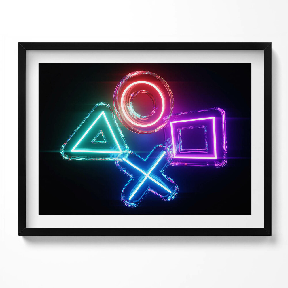 Tablou rama Simboluri ale jucătorilor - simboluri pe consola