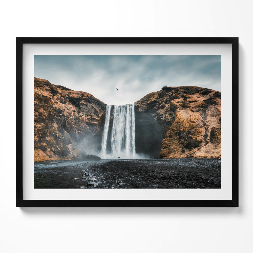 Tablou rama Cascadă printre stânci