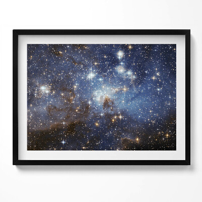 Tablou living cu rama Cer și spațiu stelar