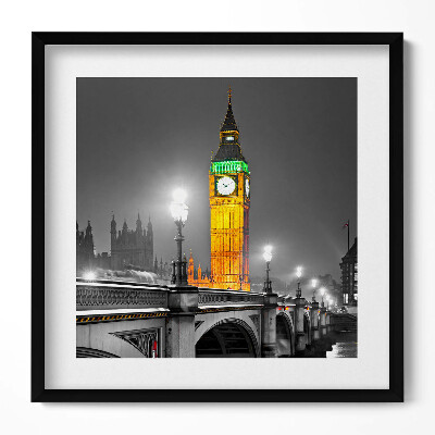 Tablou rama unic Big Ben în Marea Britanie