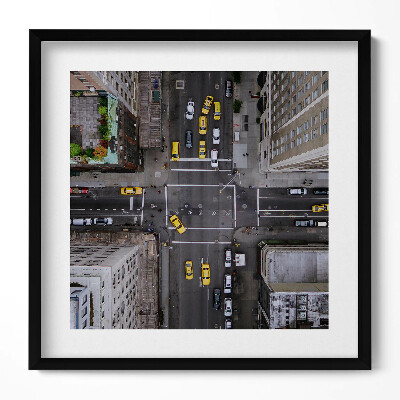 Tablou living cu rama unic Manhattan, a 5-a bulevardă, New York