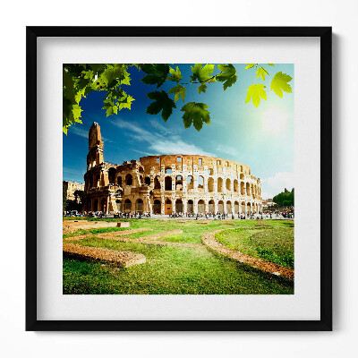 Tablou living cu rama unic Colosseumul roman