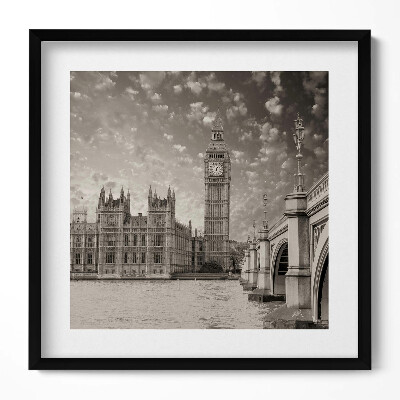 Tablou living cu rama unic Londra Anglia Big Ben