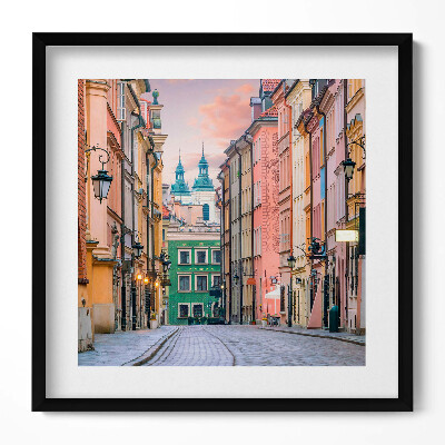 Tablou rama unic Orașul Vechi din Varșovia