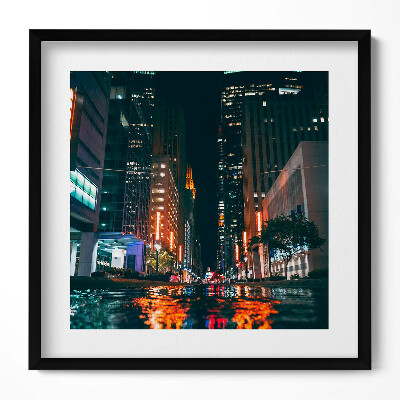 Tablou living cu rama unic Hilton Houston