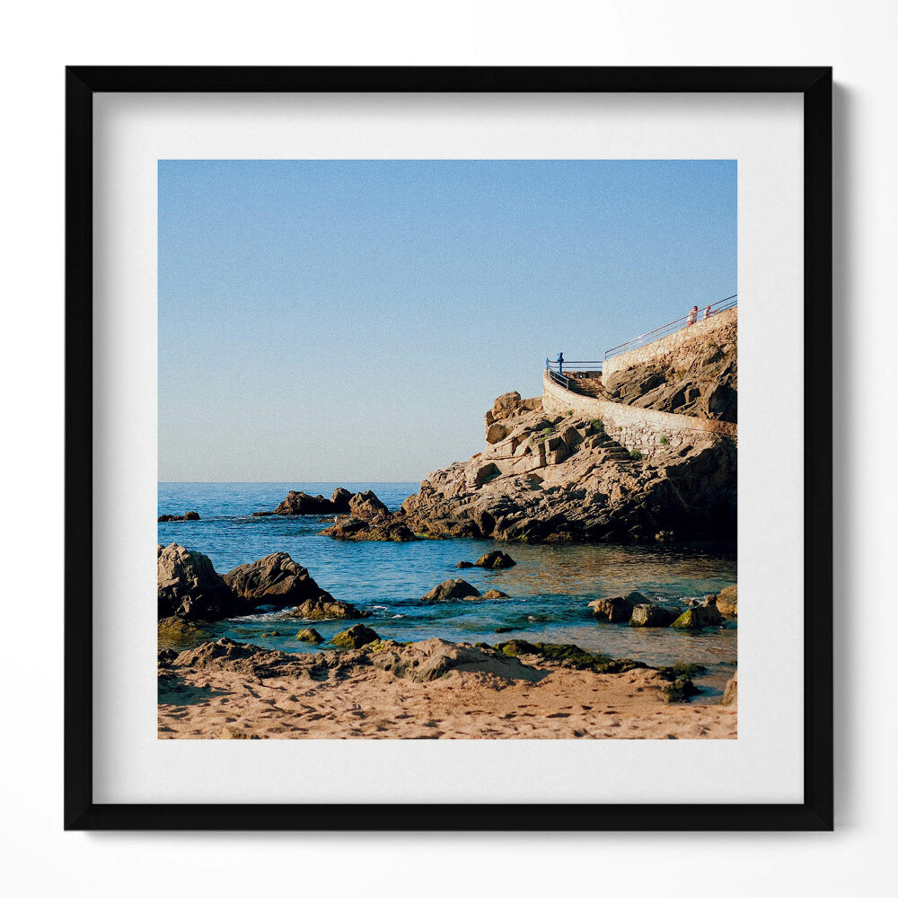 Tablou rama unic Plajă pe Costa Brava