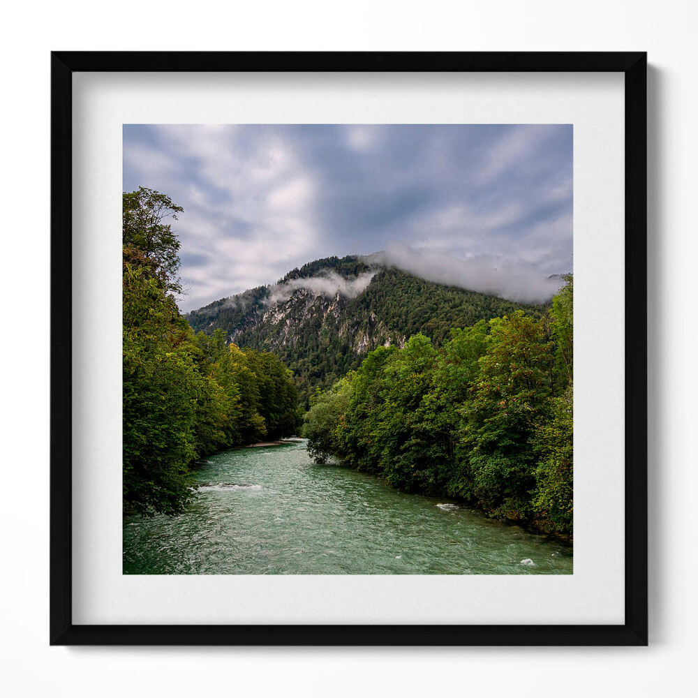 Tablou rama unic Peisaj montan Germania