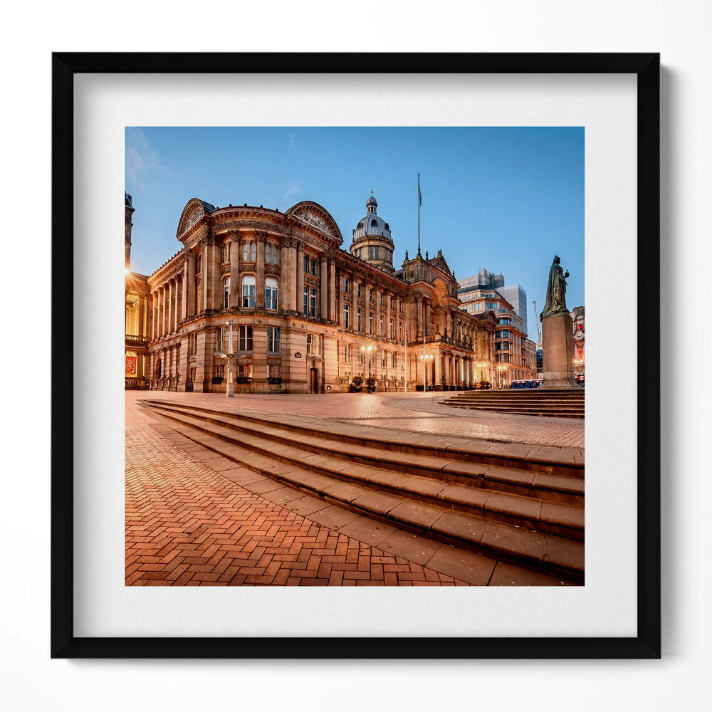 Tablou rama unic Primăria orașului Birmingham, Anglia