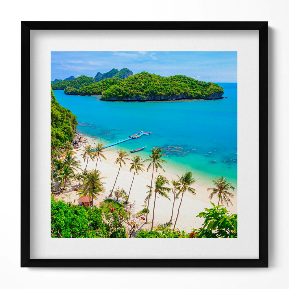 Tablou living cu rama unic Parcul Național Koh Samui, Thailanda