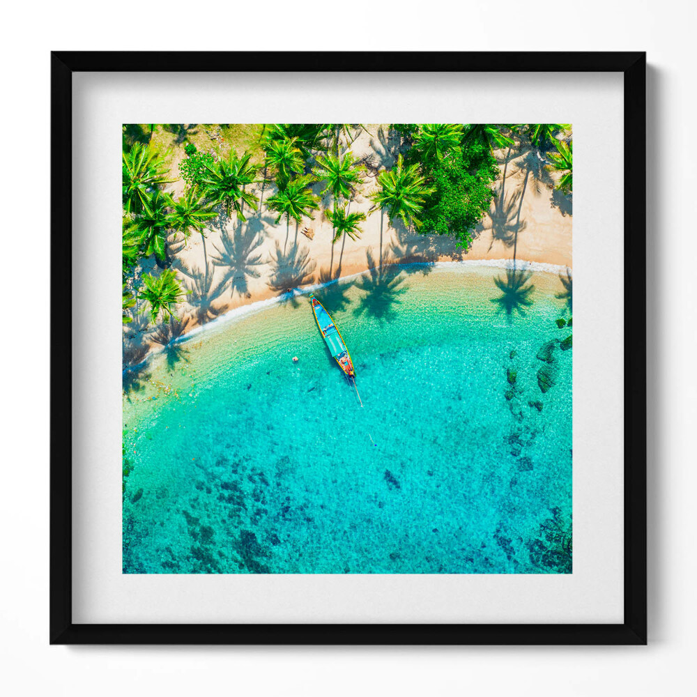 Tablou rama unic Plaja tropicală din Koh Tao