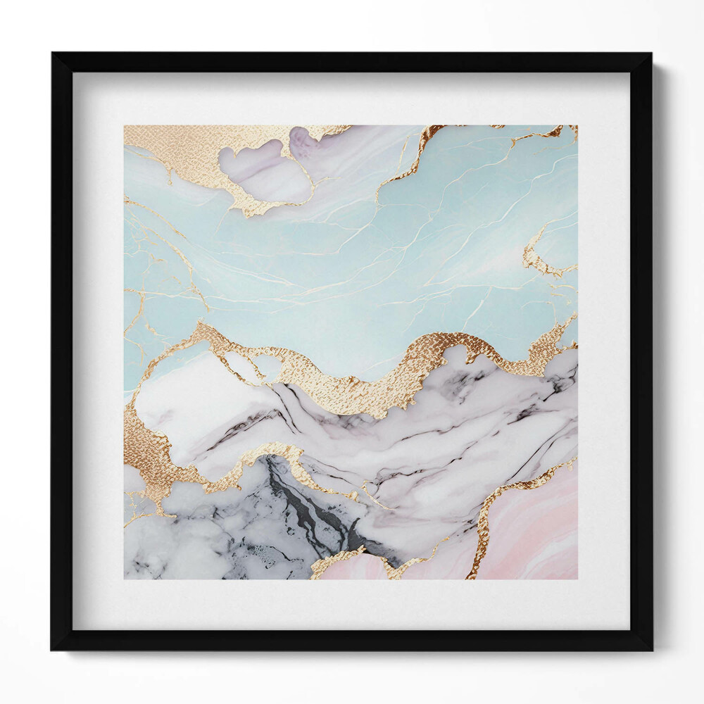 Tablou living cu rama unic Marmură