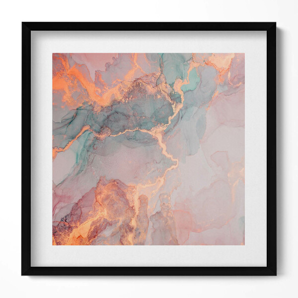 Tablou living cu rama unic Texturi de marmură