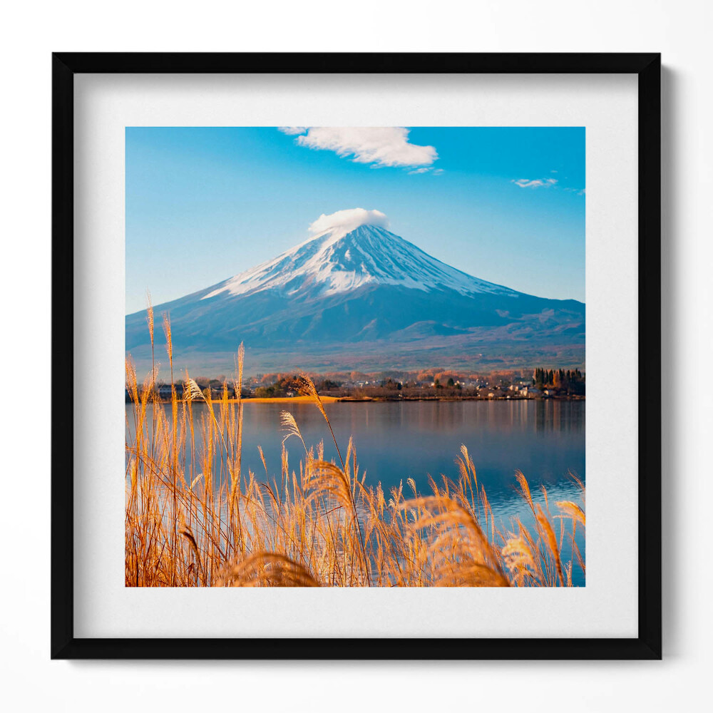 Tablou rama unic Peisaj Muntele Fuji Japonia