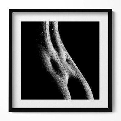 Tablou rama unic Corpul uman - spatele unei femei senzuale