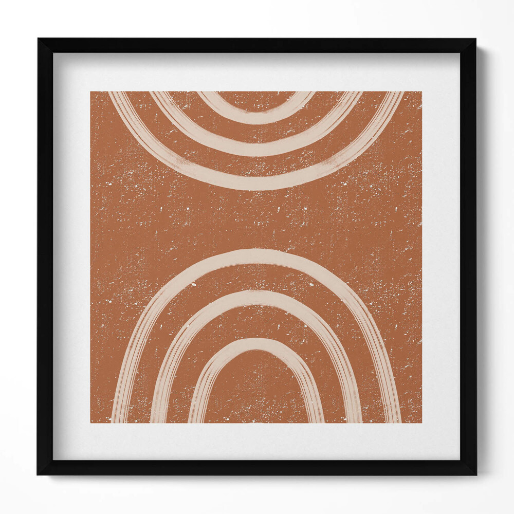 Tablou rama unic Stilul boho minimalist