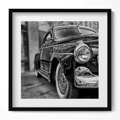 Tablou living cu rama unic Mașină clasică veche
