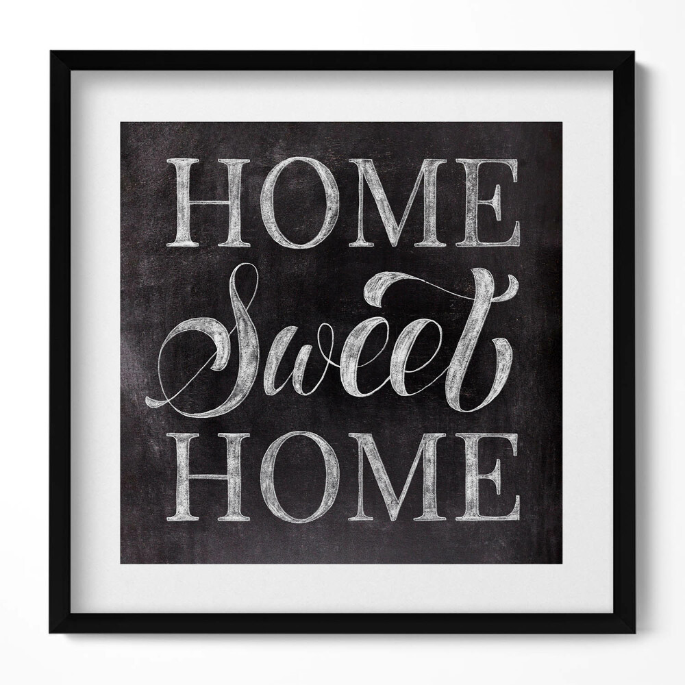 Tablou rama unic „Indicator de apartament «acasă, dulce casă»”