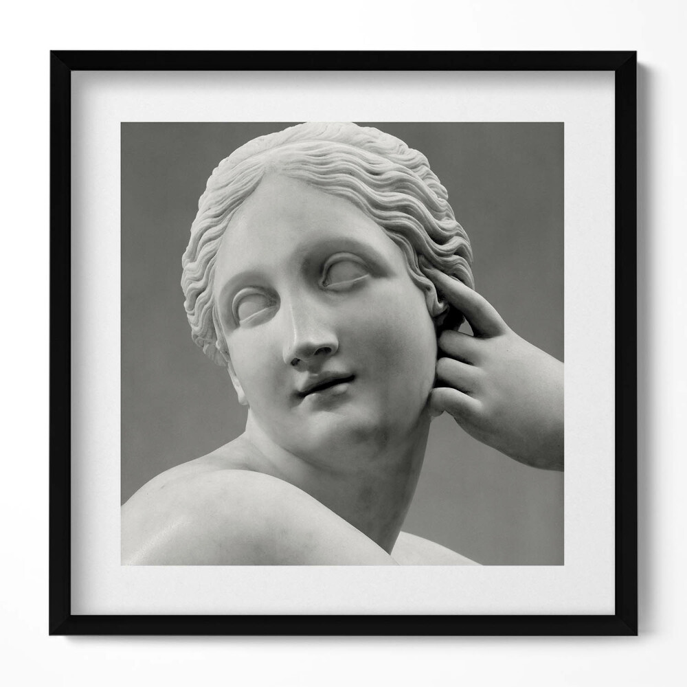 Tablou living cu rama unic Statuia unei femei antice