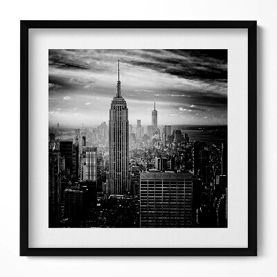 Tablou living cu rama unic Clădiri din New York