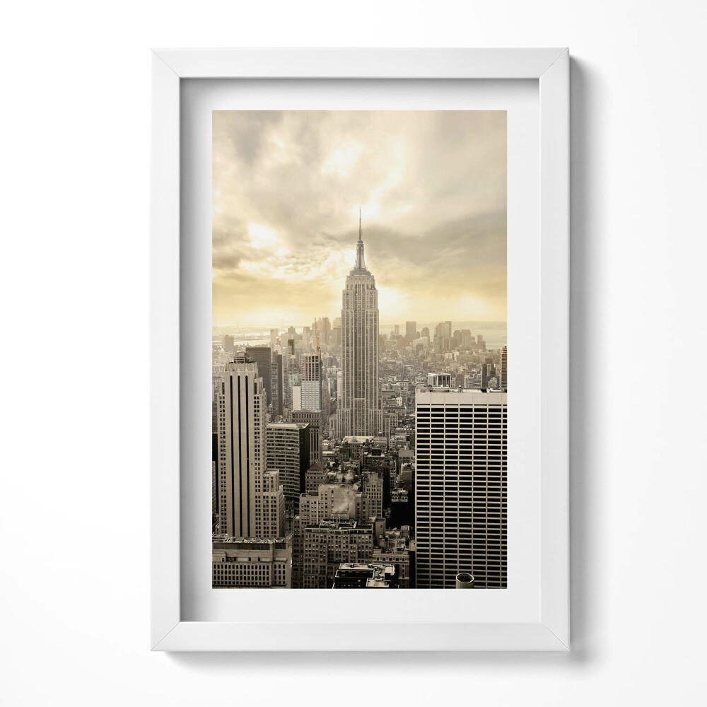 Tablou rama decorativ Panoramă a clădirii Empire State