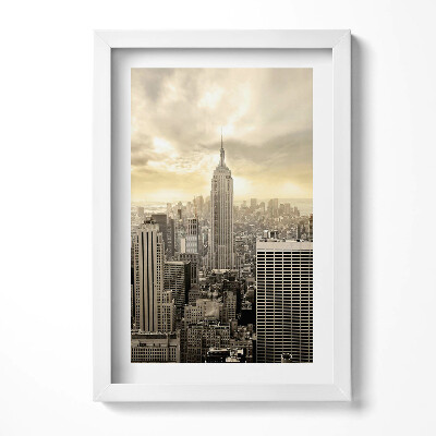 Tablou rama decorativ Panoramă a clădirii Empire State