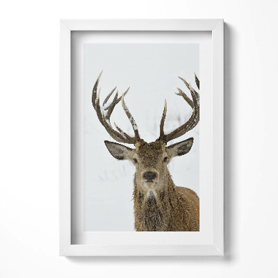Tablou rama decorativ Cerbul maiestuos