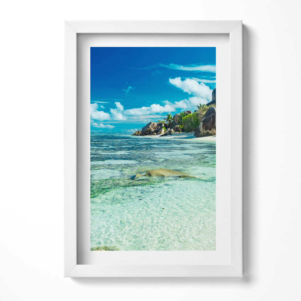 Tablou rama decorativ Vedere a oceanului limpede