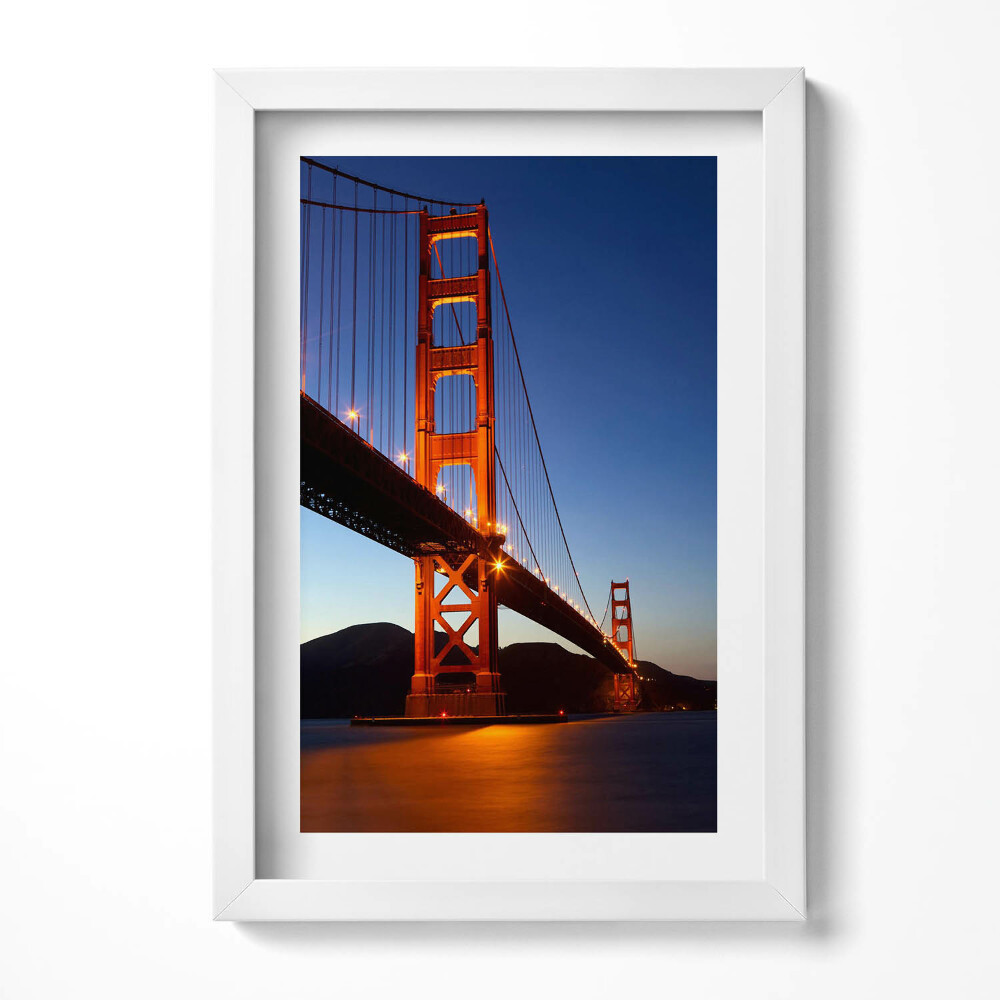 Tablou rama decorativ Podul Golden Gate