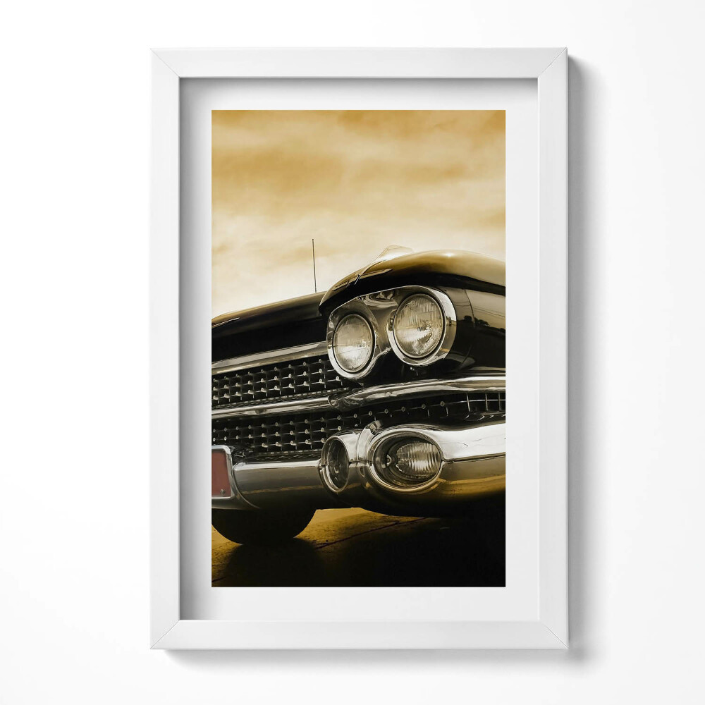 Tablou living cu rama decorativ Mașină Cadillac din 1959