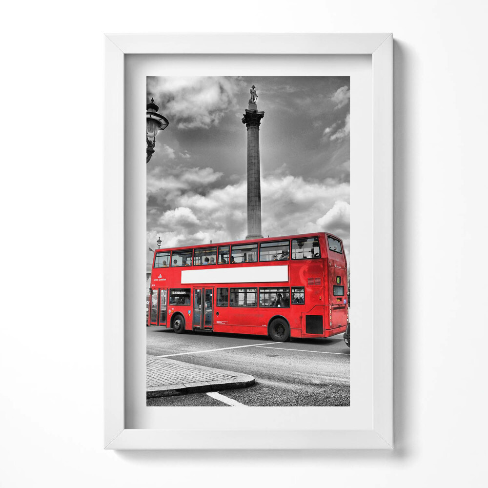 Tablou living cu rama decorativ Viața de zi cu zi în Londra