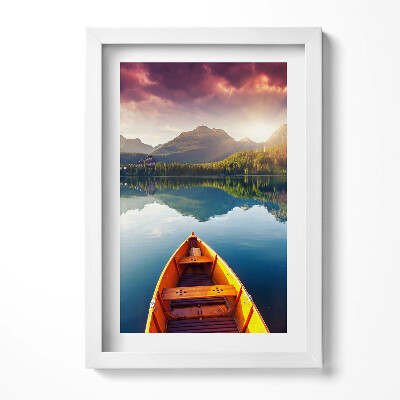 Tablou rama decorativ Parcul Național Strbske Pleso Slovacia