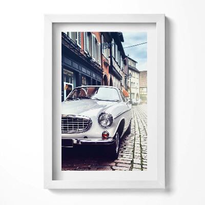 Tablou living cu rama decorativ Mașină retro