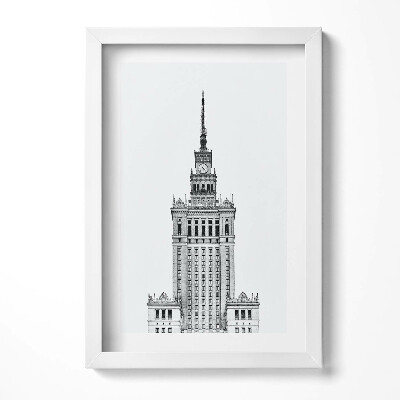 Tablou living cu rama decorativ Palatul Culturii și Științei Varșovia