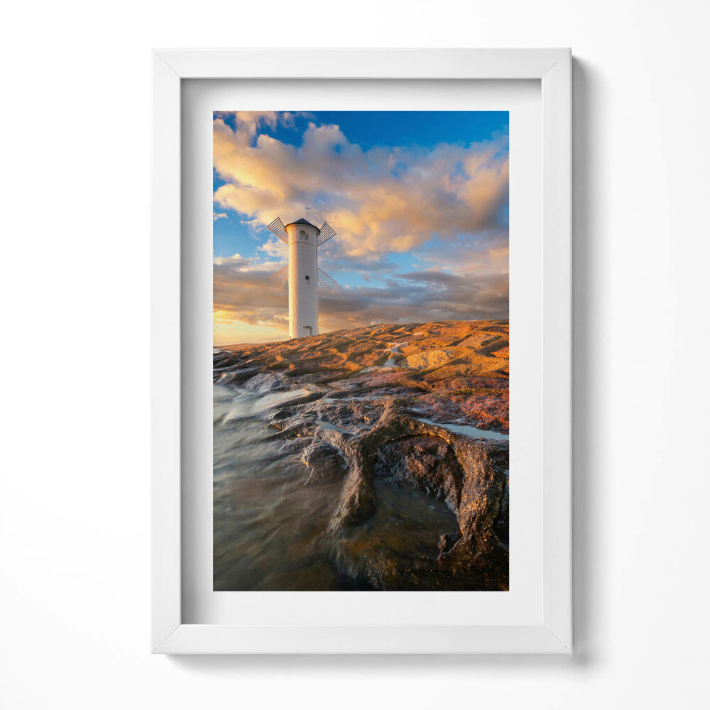 Tablou rama decorativ Farul de pe Marea Baltică