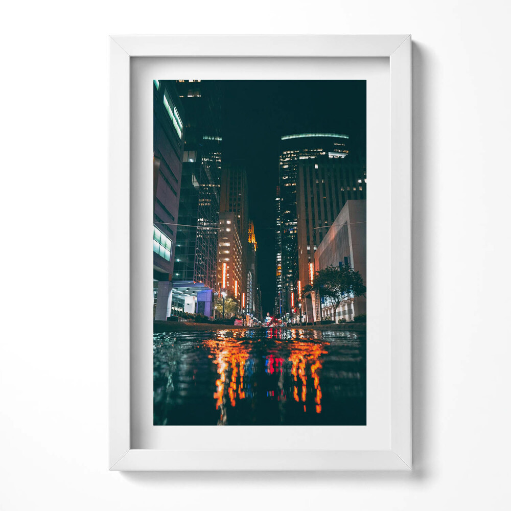 Tablou rama decorativ Hilton Houston