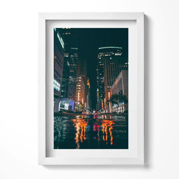 Tablou rama decorativ Hilton Houston