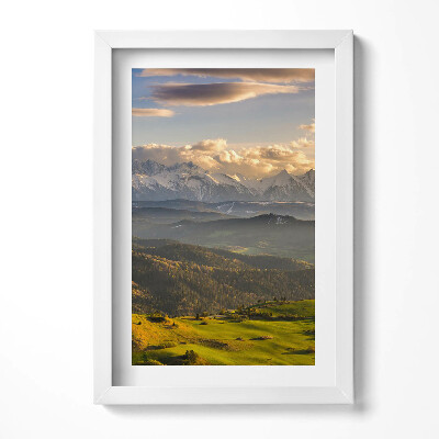 Tablou rama decorativ Pieniny Wysoki Wierch