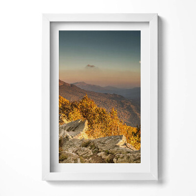 Tablou rama decorativ Munții Bieszczady