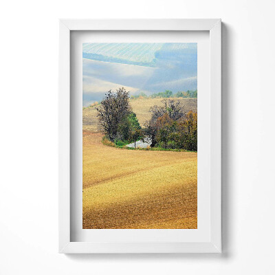 Tablou rama decorativ Peisajul rural din Moravia