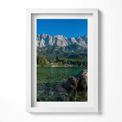 Tablou rama decorativ Vârful Zugspitze, Germania