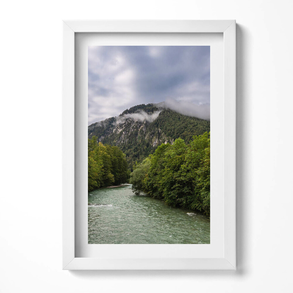 Tablou rama decorativ Peisaj montan Germania