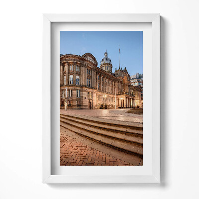 Tablou rama decorativ Primăria orașului Birmingham, Anglia